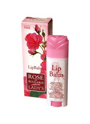 Bálsamo Labial (Barra de Labios) - Rosa de Bulgaria